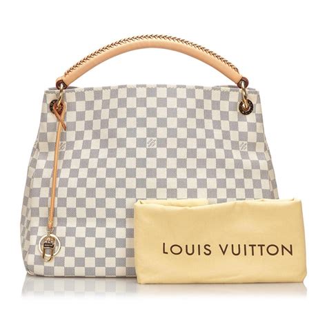 borsa bauletto colore grigio louis vuitton bianca